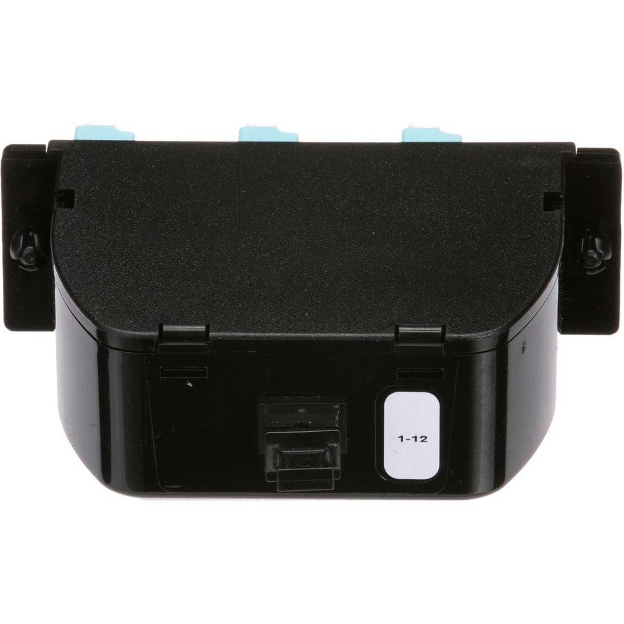 Panduit Fc2Zn-12-03As Fibre Optic Adapter 1 Pc(S) Aqua Colour, Black