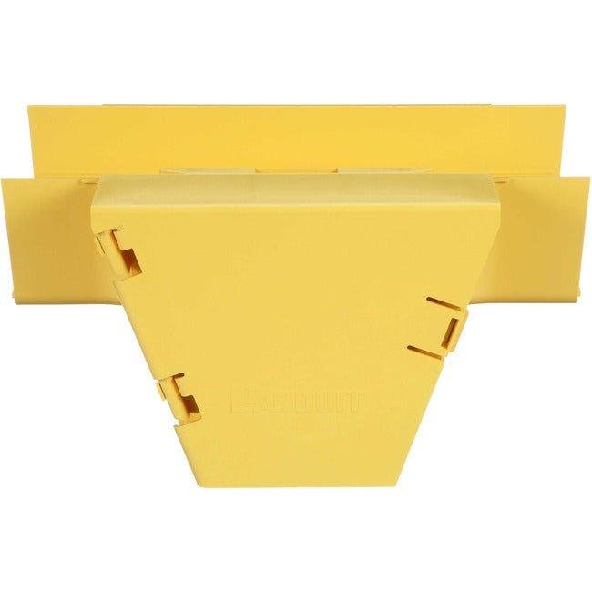 Panduit Fiberrunner&Reg; Vertical Tee, 90&Deg;, 6X4, Yellow