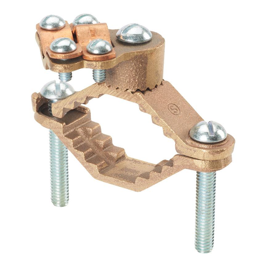 Panduit Gpch4/0-6-X Grounding Hardware Bronze, Zinc Steel Bronze, Stainless Steel