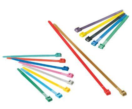 Panduit It9115-Cuv11 Cable Tie Parallel Entry Cable Tie Nylon Teal 100 Pc(S)