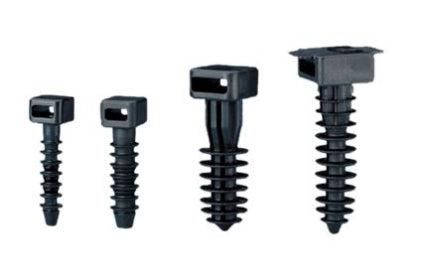 Panduit Mpmh38-D0 Cable Tie Mount Black Nylon 500 Pc(S)