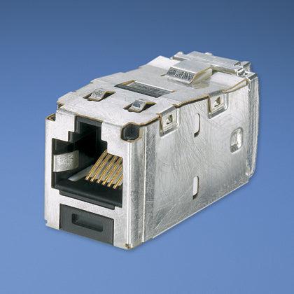 Panduit Mini-Com® Tx6™ 10Gig™ Shielded Jack Module - Tg Style Grey