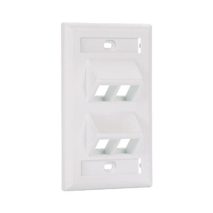 Panduit Nk4Vsfwh Wall Plate/Switch Cover White