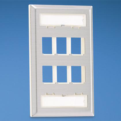 Panduit Nkf6S Wall Plate/Switch Cover Stainless Steel