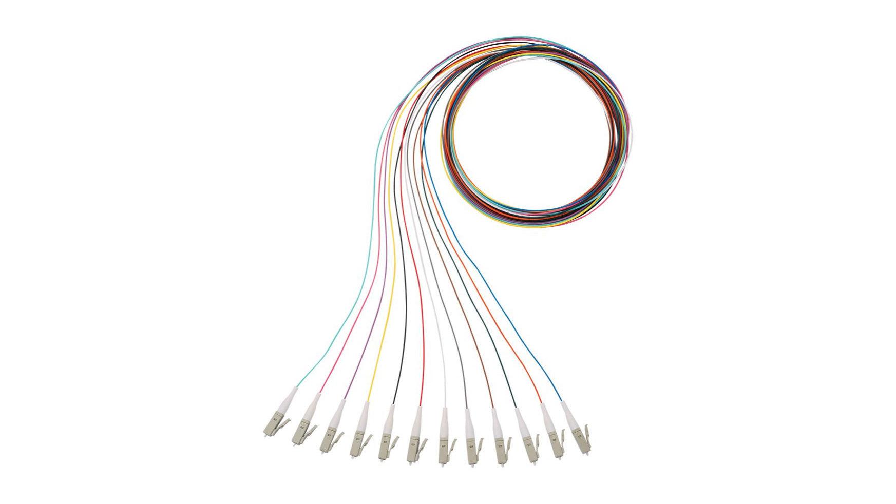 Panduit Nkfpz1Bn1Nkm002 Fibre Optic Cable 2 M Lc Pigtail Om4 Aqua Colour