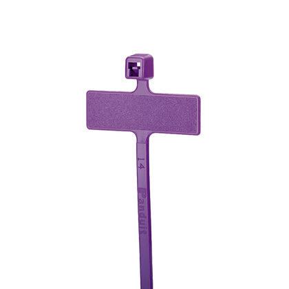 Panduit Plm1M-M7 Cable Tie Parallel Entry Cable Tie Nylon Purple 1000 Pc(S)