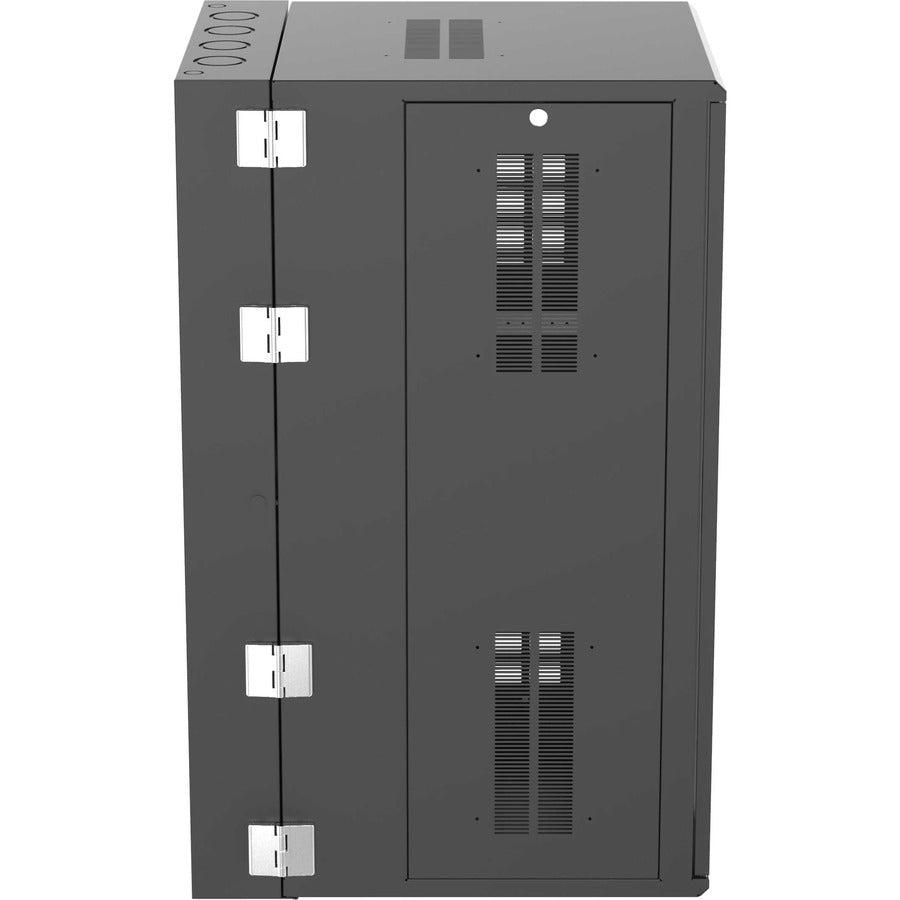 Panduit PanZone Wall Mount Cabinet with Windowed Door, 26 RU PZWMC2630W