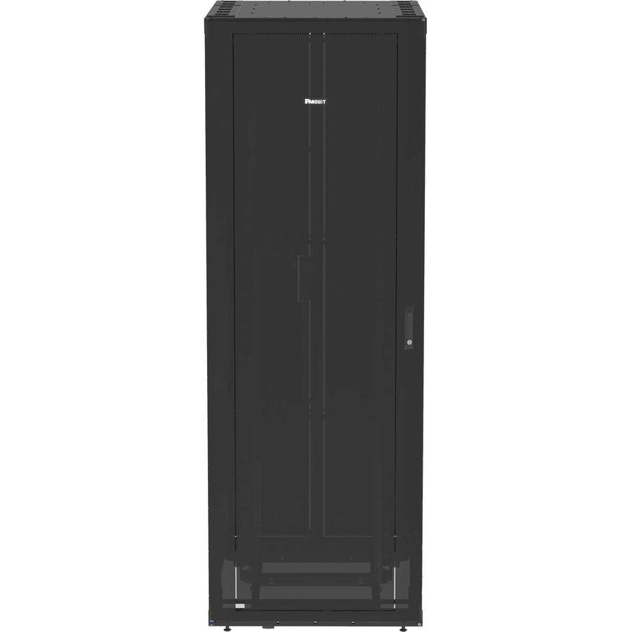 Panduit S6212Bu Rack Cabinet 42U Freestanding Rack Black