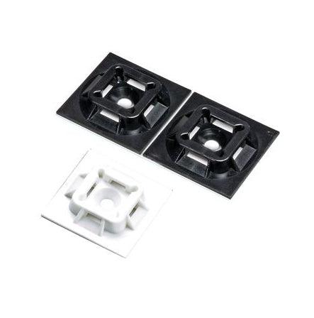 Panduit Sgabm25-S6-C0 Cable Tie Mount Black Nylon 100 Pc(S)