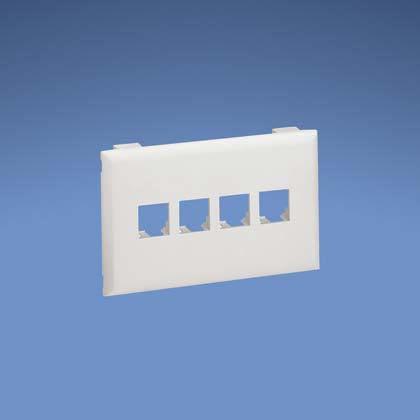 Panduit T70N4Iw Wall Plate/Switch Cover White
