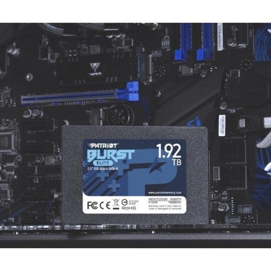 Patriot Burst Elite 2.5" 1.92Tb Sata Iii Internal Solid State Drive (Ssd) Pbe192Ts25Ssdr
