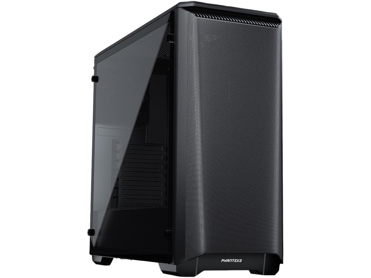 Phanteks Eclipse P400A Ph-Ec400Atg_Bk01 Black Steel / Tempered Glass Atx Mid Tower Computer Case
