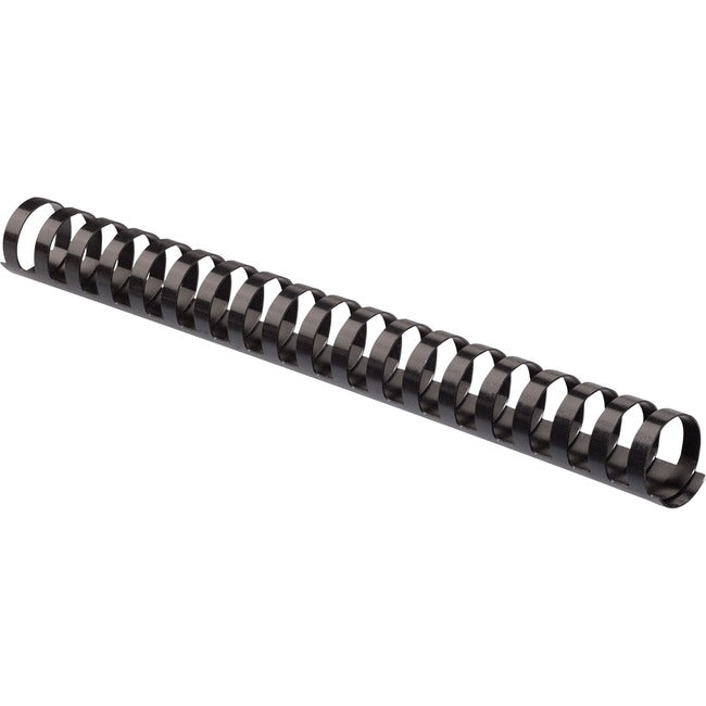 Plastic Binding Combs 1 Inch Black - Professional Document Binding | Fellowes 52383