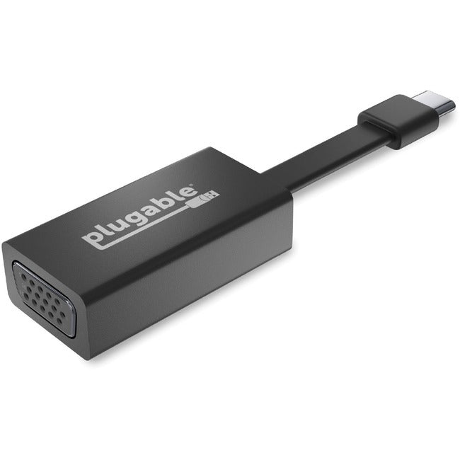 Plugable USB C to VGA Adapter, Thunderbolt 3 to VGA Adapter Compatible with Macbook Pro, Windows, Chromebooks, 2018 iPad Pro, Dell XPS, and more USBC-TVGA