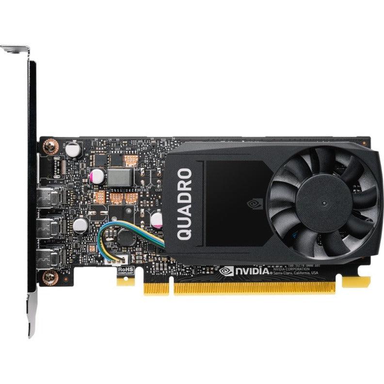 Pny Quadro P400 Vcqp400V2-Pb 2Gb 64-Bit Gddr5 Pci Express 3.0 X16 Low Profile Video Cards - Workstation
