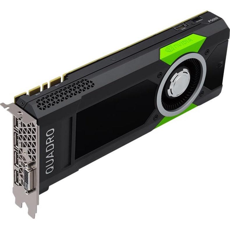 Pny Quadro P5000 Vcqp5000-Pb 16Gb 256-Bit Gddr5X Pci Express 3.0 X16 Full Height Video Card - Workstation