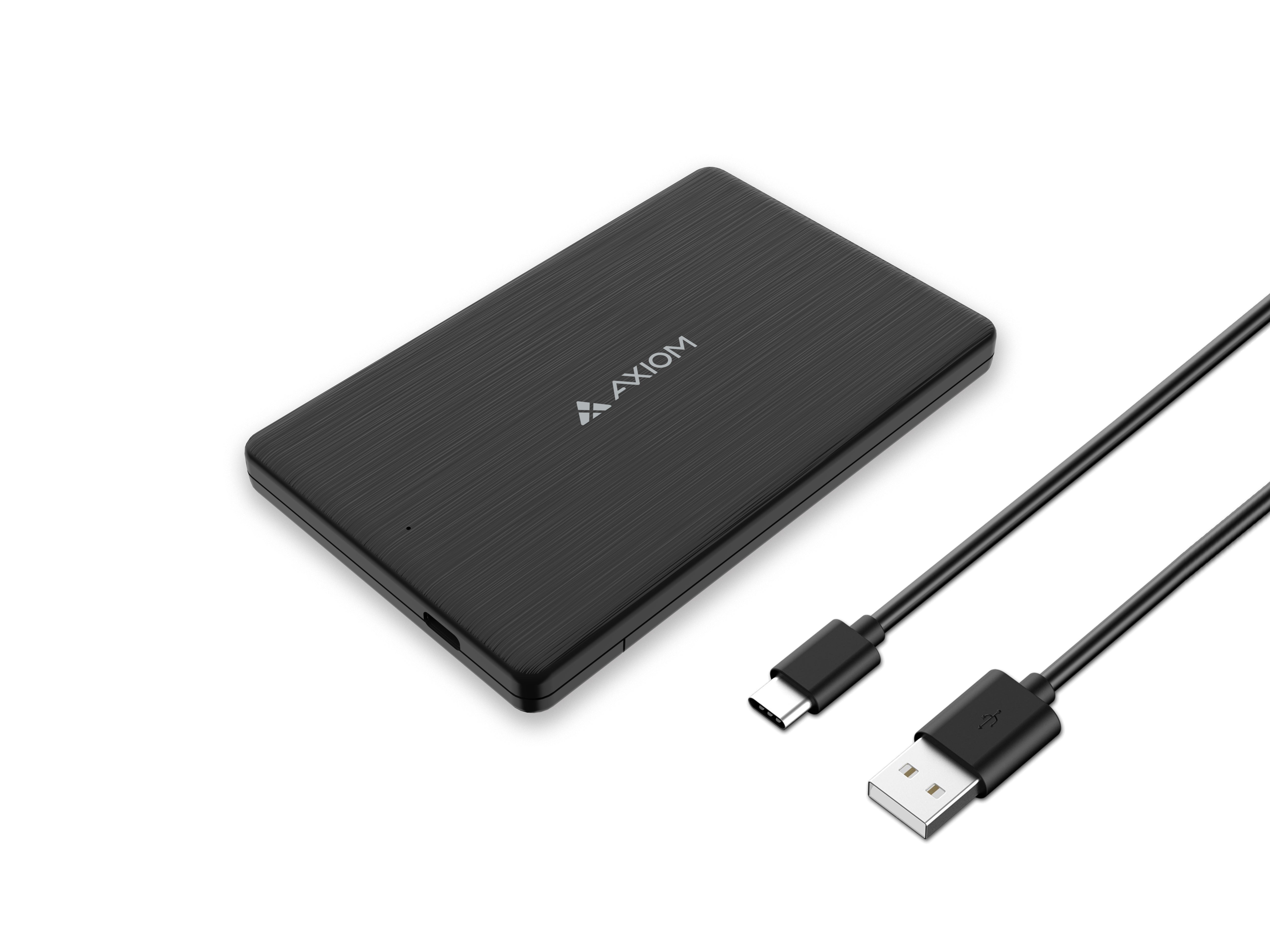 Portable SSD 500GB - USB-C 3.1 Gen2 External Storage | Axiom USBC31SSD6E500-AX