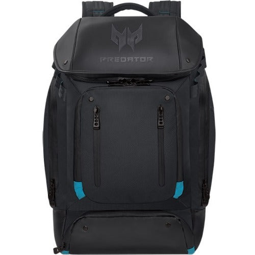 Predator Carrying Case (Backpack) For 17" Notebook - Teal, Black