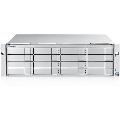 Promise Vess J3600SD Drive Enclosure - 12Gb/s SAS Host Interface - 3U Rack-mountable - Silver J3600SDQS14