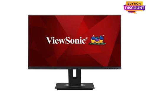QHD USB-C Monitor - ViewSonic VG2755-2K 27-Inch Ergonomic Display | Tecisoft