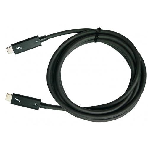 Qnap Cab-Tbt320M-40G-Lintes Thunderbolt Cable 2 M 40 Gbit/S Black