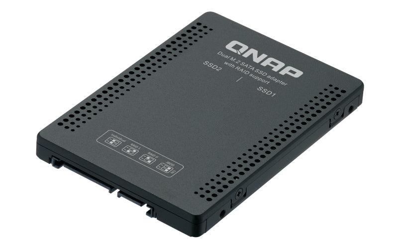 Qnap Qda-A2Mar Storage Drive Enclosure Ssd Enclosure Black M.2