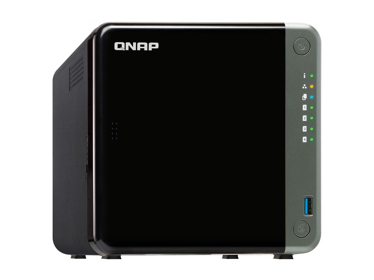 Qnap Ts-453D-4G-Us Quad-Core 2.5Gbe Nas Server For Smb