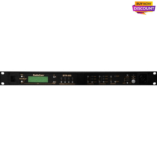 RTS Two-Channel UHF Synthesized Wireless Intercom Base Station BTR-800-H3