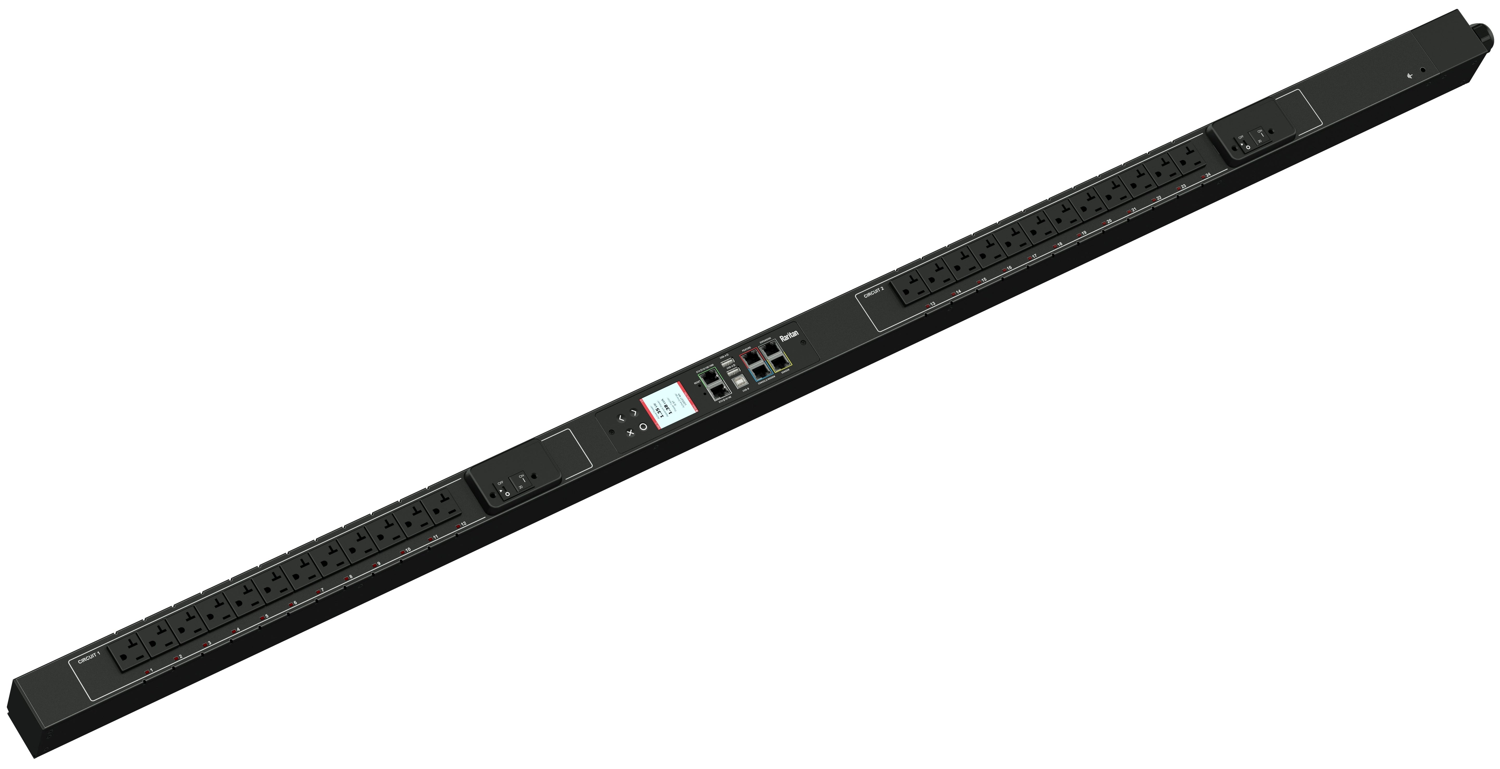 Rack Power Distribution Unit - Raritan PX3-5478V-C5 Data Center PDU | Raritan