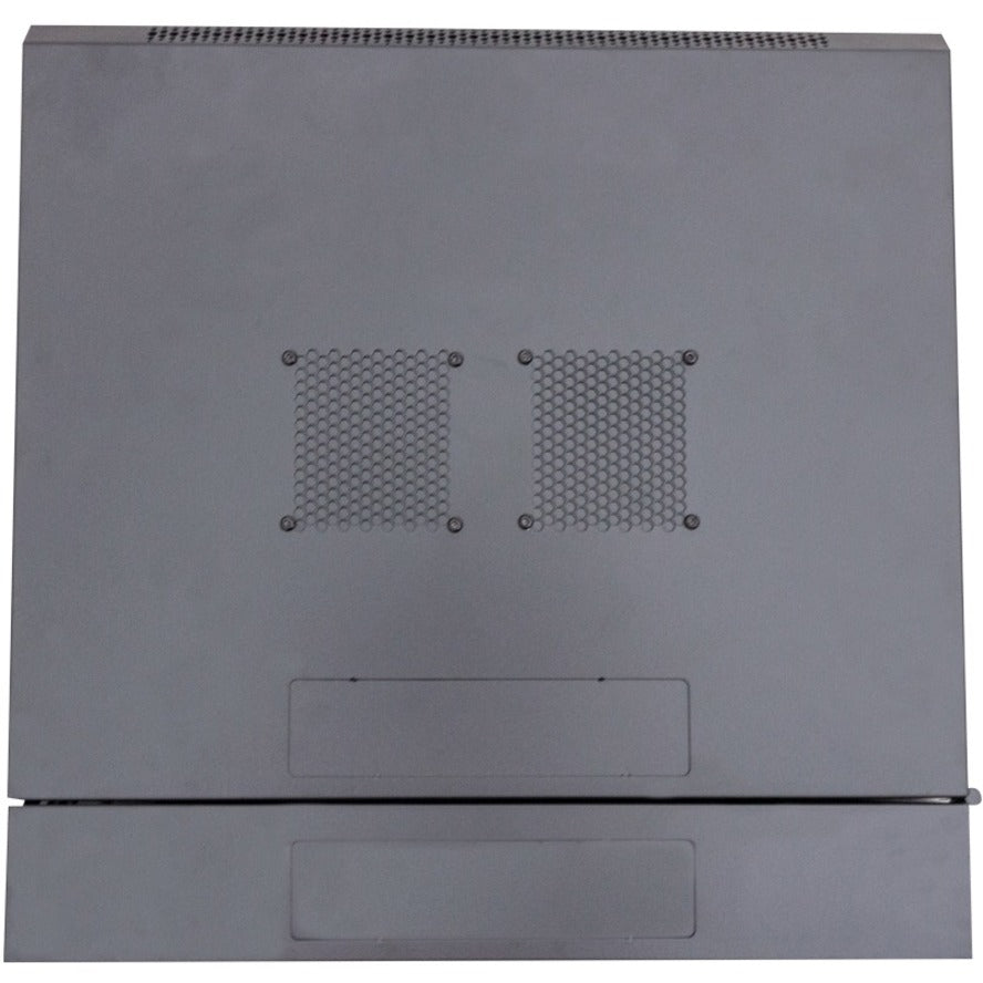 Rack Solutions 9U Swing Out Wall Mount Cabinet 600mmW x 600mmD with Glass Door 185-4764