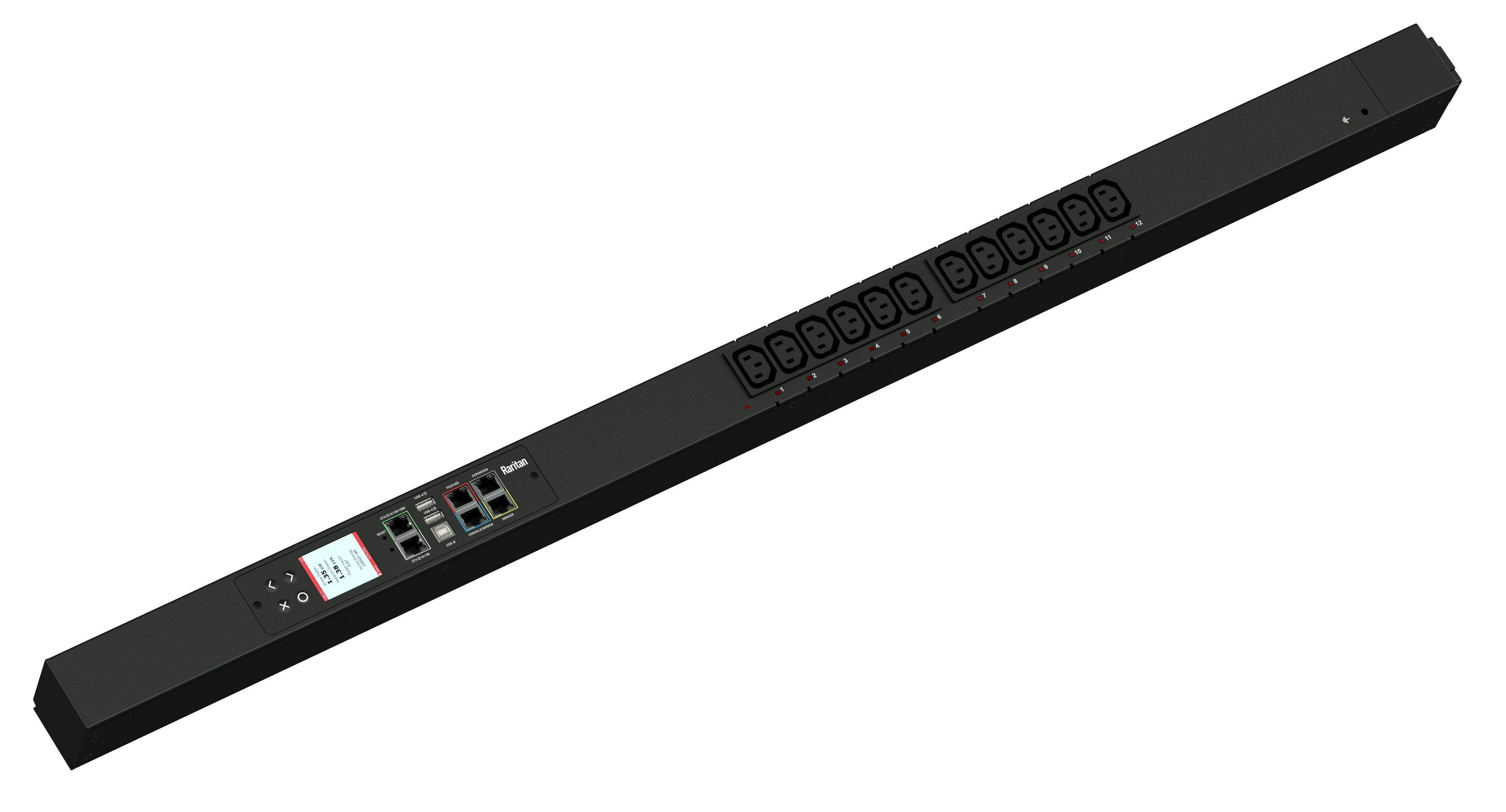 Raritan Px3-5260V Power Distribution Unit (Pdu) 12 Ac Outlet(S) 0U Black