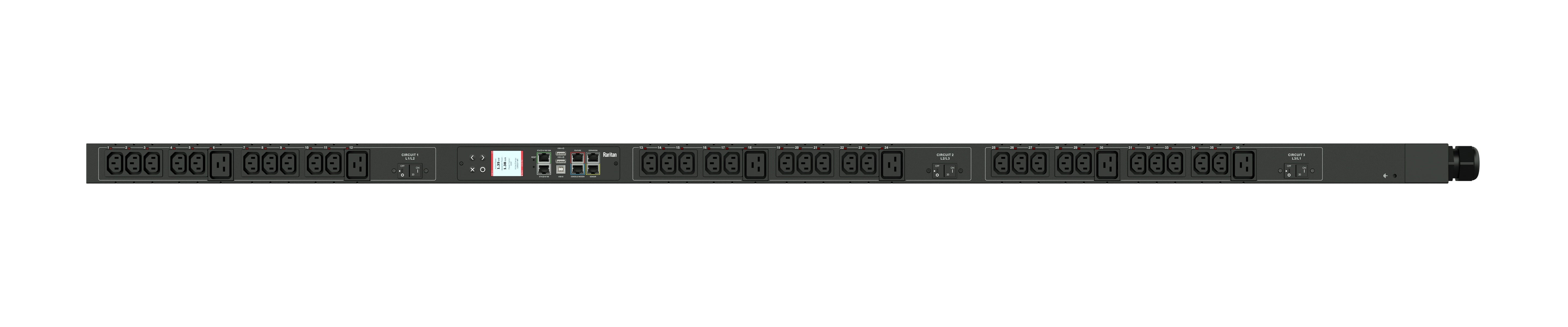 Raritan Px3-5720Jv Power Distribution Unit (Pdu) 36 Ac Outlet(S) 0U Black