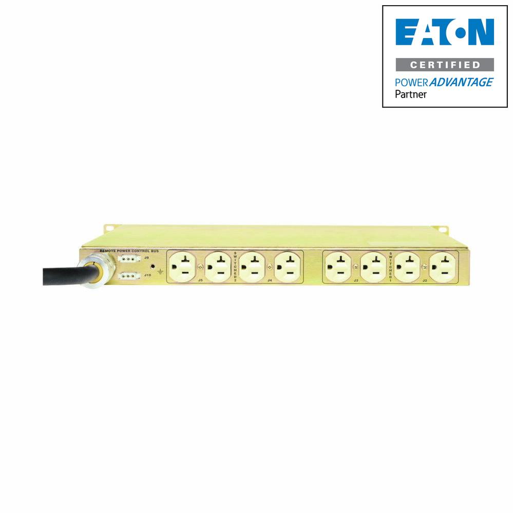 Remote Emergency Power Off PDU - Eaton TPC115-10A2-R 1U Rack REPO | TecISoft