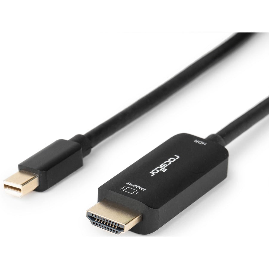 Rocstor Premium Mini DisplayPort to HDMI Cable M/M Y10C196-B2