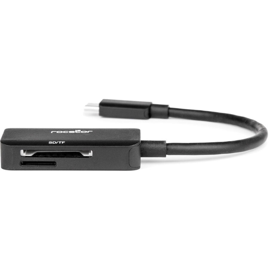 Rocstor Premium USB-C Multi Media Memory Card Reader Y10A252-B1