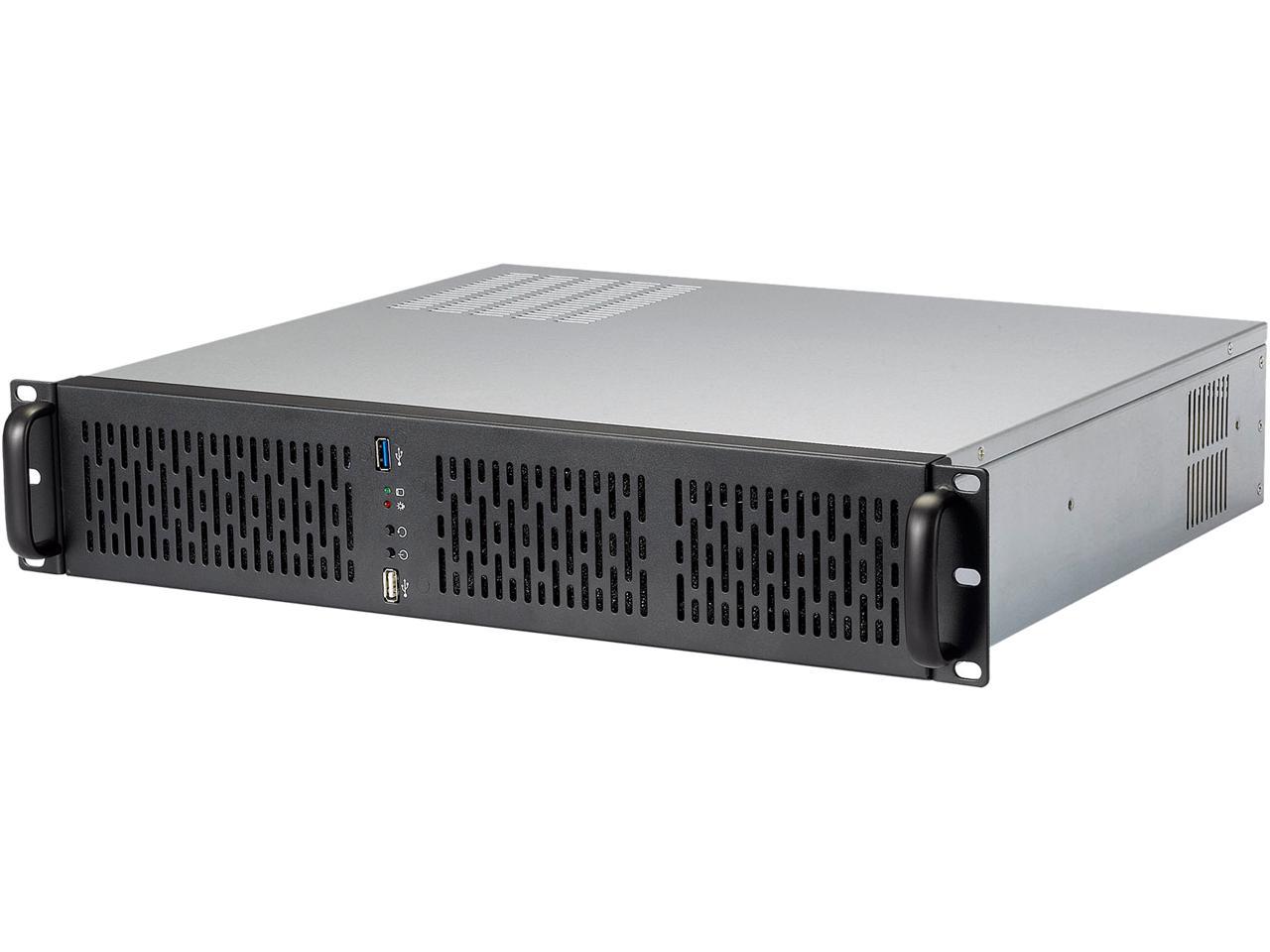 Rosewill 2U Rsv-Z2600U Rackmount Server Chassis | Carries Up To 12 3.5" Hdd | Includes 3 X 80Mm Fans