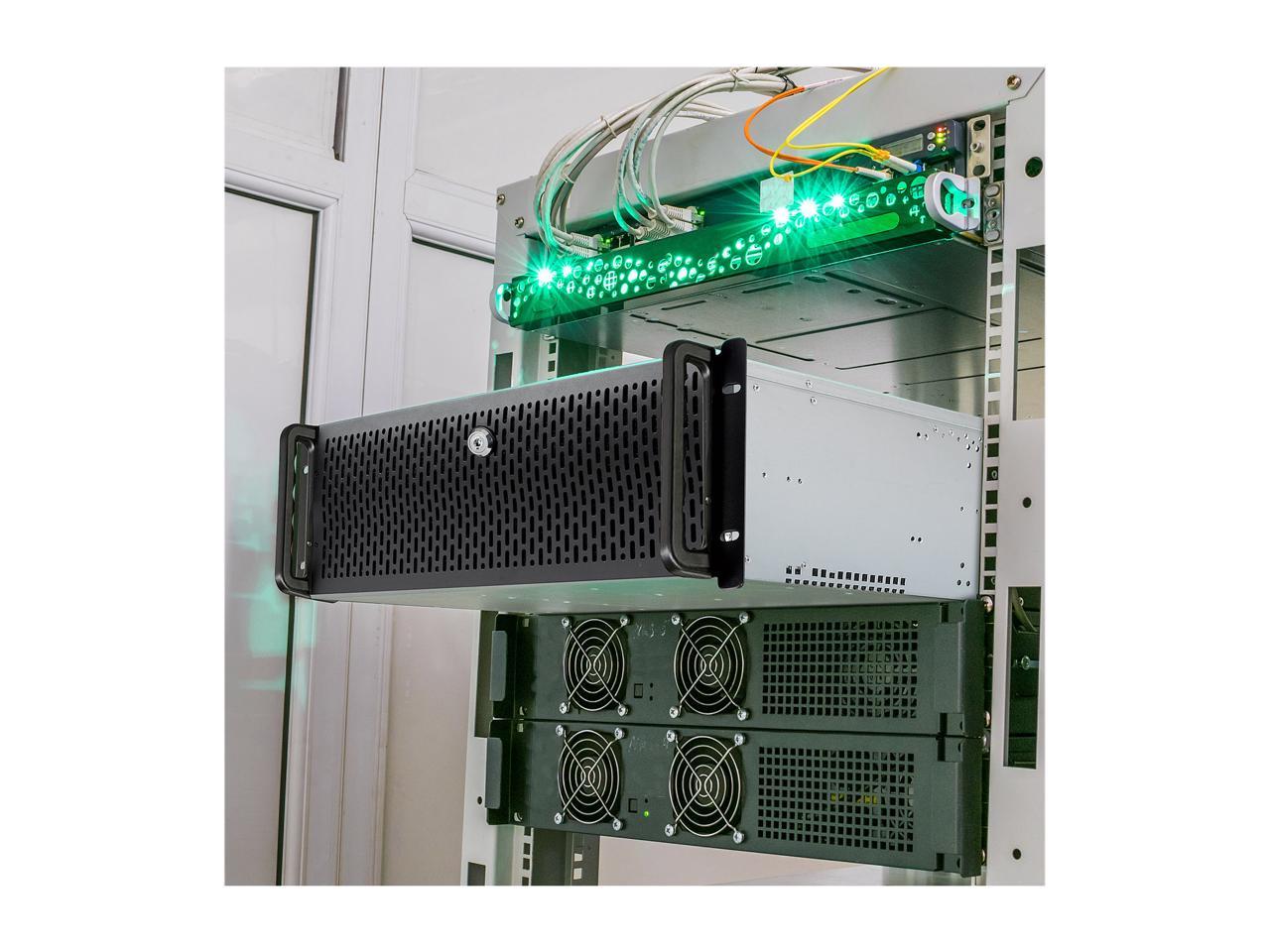 Rosewill 4U Rsv-L4500U Rackmount Server Chassis | Carries Up To 15 3.5" Hdd