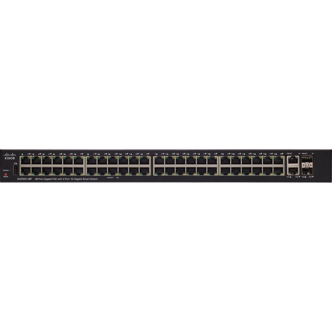 Sg250X-48P 48Port Gigabit Poe,Smart Sw W/10G Uplinks