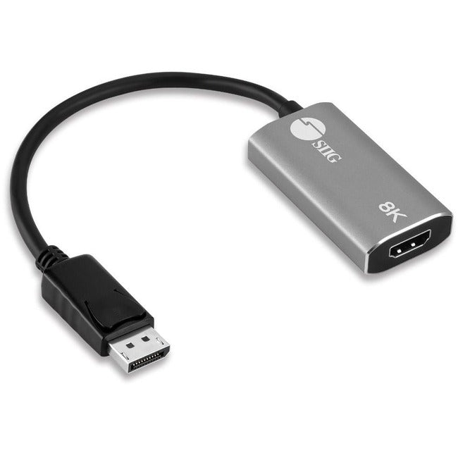 SIIG DisplayPort 1.4 to HDMI Adapter - 8K 60Hz Male to Female CB-DP2611-S1
