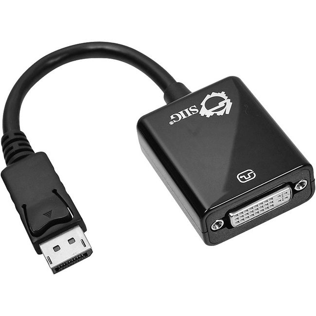 SIIG DisplayPort to DVI Adapter CB-DP0072-S1