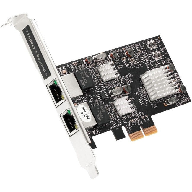 SIIG Dual 2.5G 4-Speed Multi Gigabit Ethernet PCIe Card LB-GE0711-S1