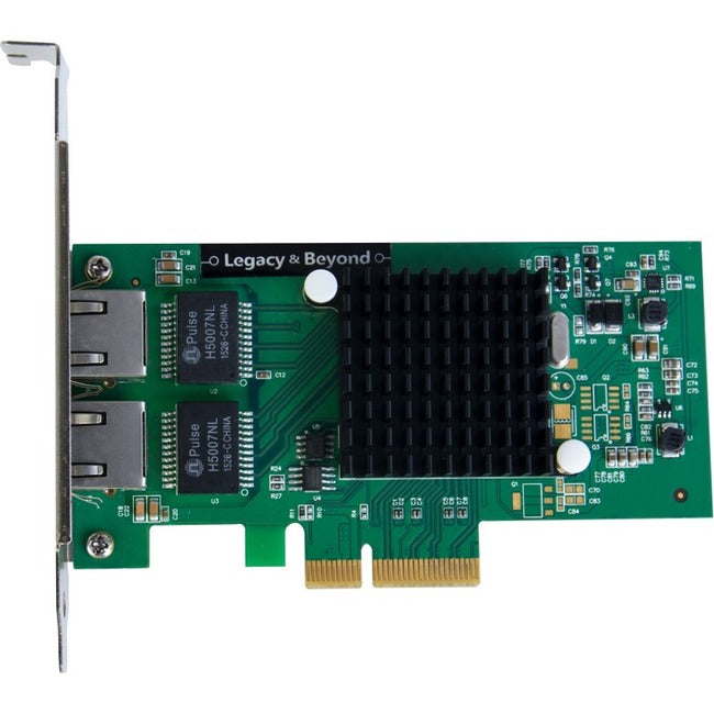 SIIG Dual-Port Gigabit Ethernet PCIe 4-Lane Card - I350-T2 LB-GE0014-S1