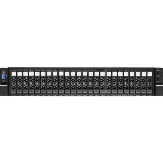 Svr2U24-24 46.08Tb 8160 256G,2X10Gbe Ntaa Pcie Ri-0.6Dw/D Se