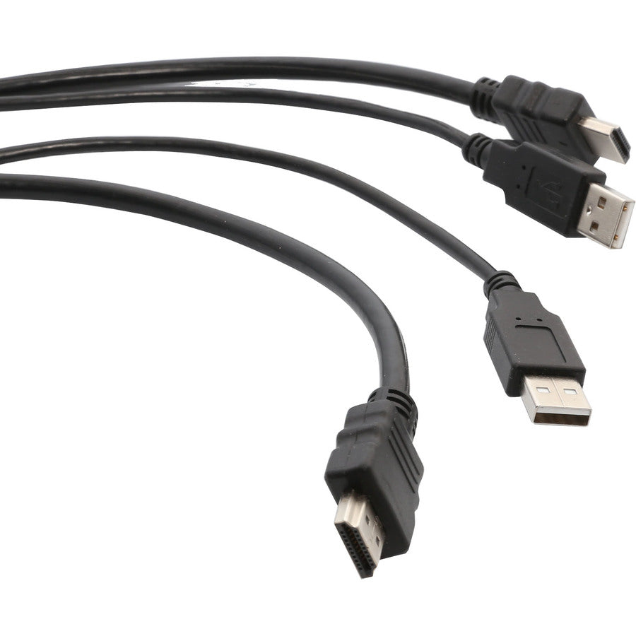 SYBA Multimedia 2 Port HDMI and USB 2.0 KVM Switch SY-KVM31034