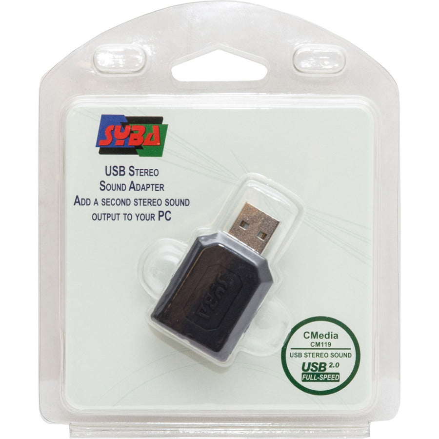 SYBA Multimedia USB Stereo Audio Adapter SD-CM-UAUD