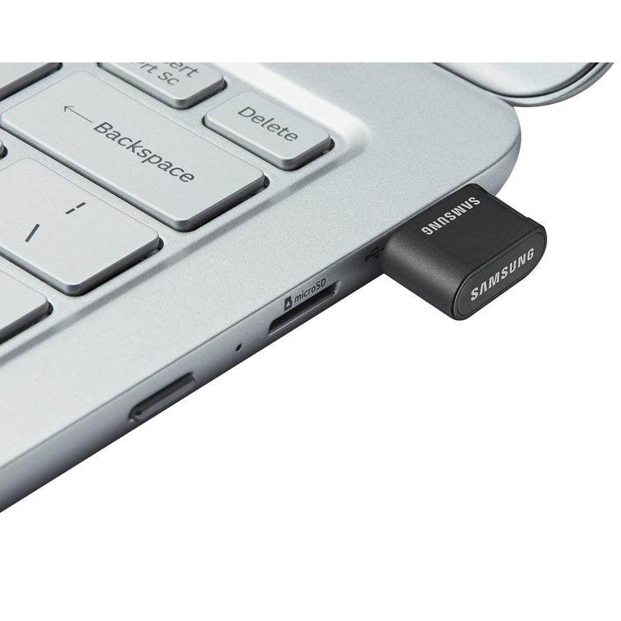 Samsung 128Gb Fit Plus Usb 3.1 Flash Drive, Speed Up To 300Mb/S (Muf-128Ab/Am)