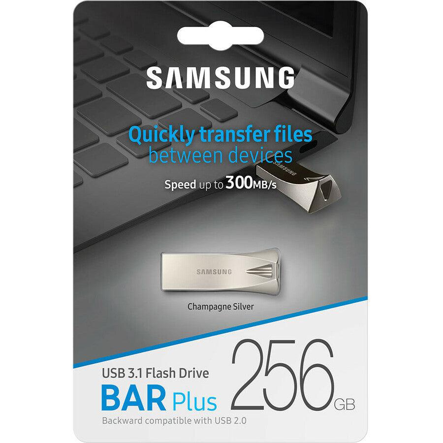 Samsung 32Gb Bar Plus (Metal) Usb 3.1 Flash Drive, Speed Up To 200Mb/S (Muf-32Be3/Am)