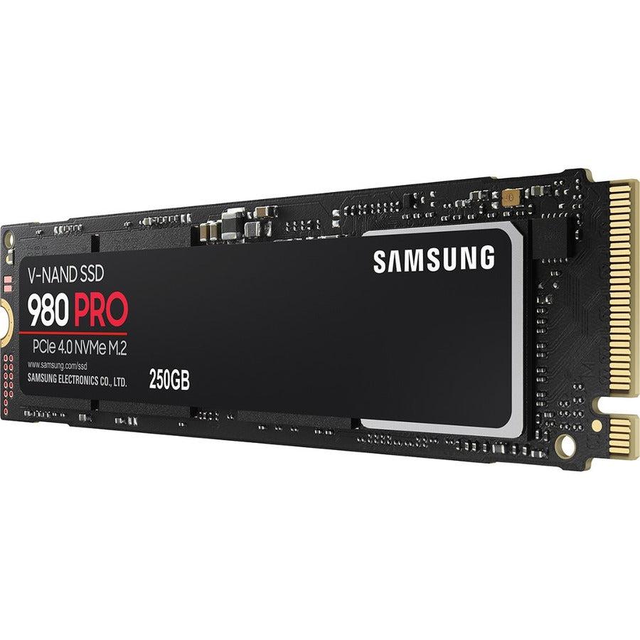 Samsung 980 Pro M.2 2280 250Gb Pci-Express Gen 4.0 X4, Nvme 1.3C Samsung V-Nand Internal Solid State Drive (Ssd) Mz-V8P250B/Am