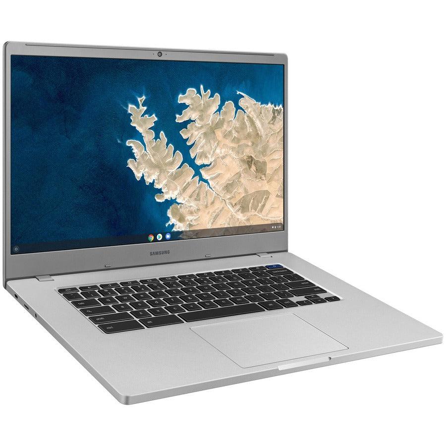 Samsung Chromebook 4+ Xe350Xba-K03Us 15.6 Inch Intel Celeron N4000 1.1Ghz/ 6Gb Lpddr4/ 64Gb Emmc/ Usb3.0/ Chrome Os Notebook (Platinum Titan)