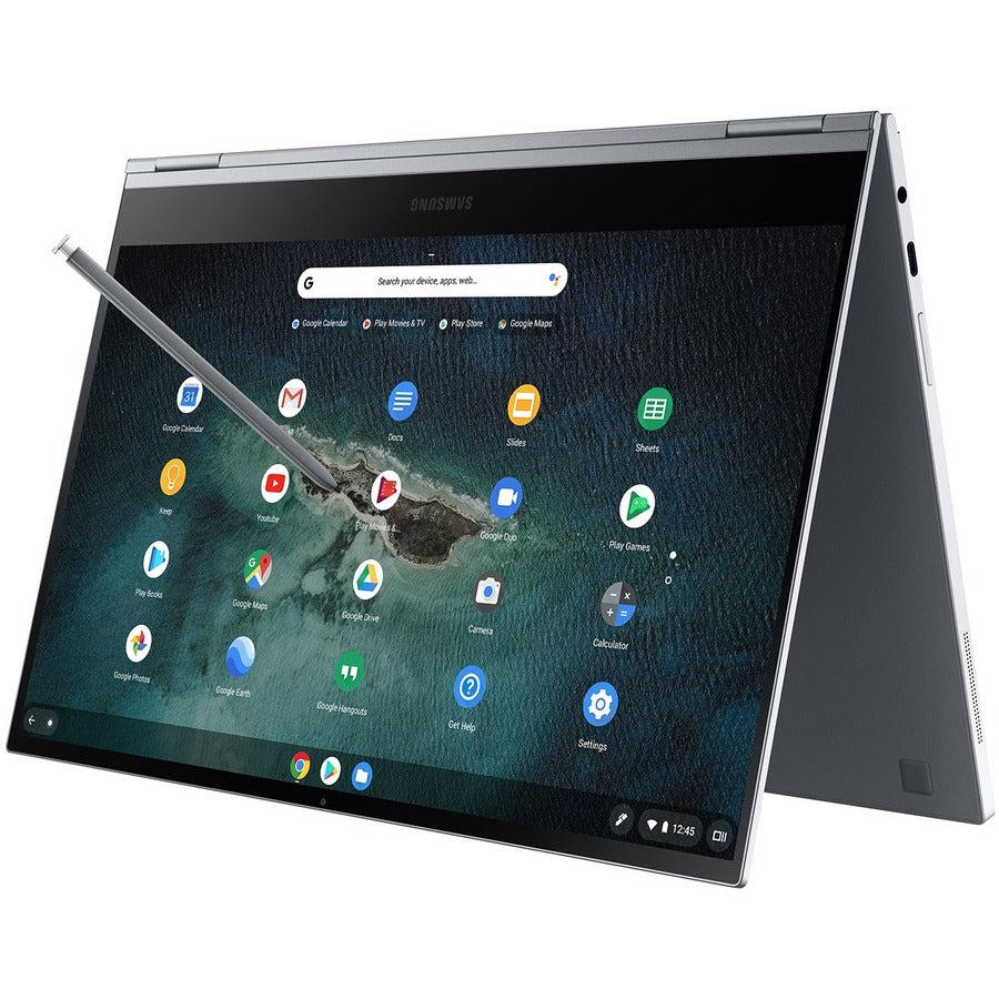 Samsung Chromebook Xe930Qca 33.8 Cm (13.3") Touchscreen 4K Ultra Hd Intel® Core™ I5 8 Gb 256 Gb Ssd Wi-Fi 6 (802.11Ax) Chrome Os Grey